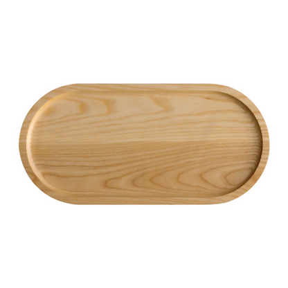 Loveramics Solid Ash Wood Platter Tray - BeanBurds Saraya Coffee Large Wood Tray