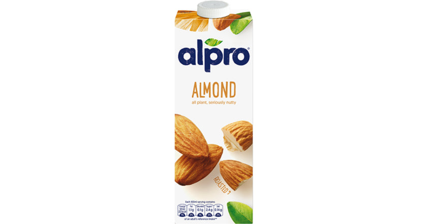 Alpro Almond Original Milk 1L - BeanBurds Organic Foods and Cafe Milk