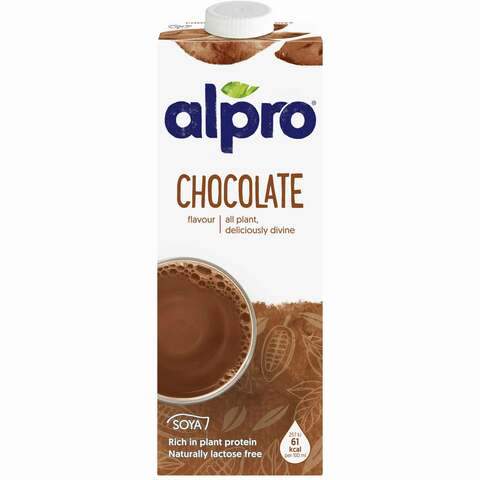 Alpro Chocolate Soya Milk 1L - BeanBurds Organic Foods and Cafe Milk