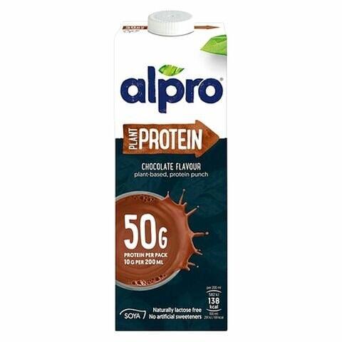 Alpro Soya High Protein Chocolate Drink 1L - BeanBurds Organic Foods and Cafe Milk