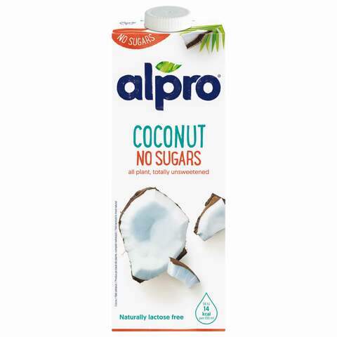 Alpro Unsweetened Coconut Drink 1L - BeanBurds Organic Foods and Cafe Milk