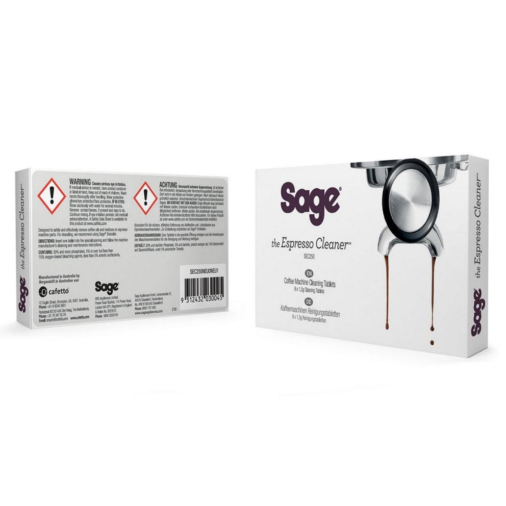 8 pieces of Breville Sage Espresso Cleaning Tablets 
