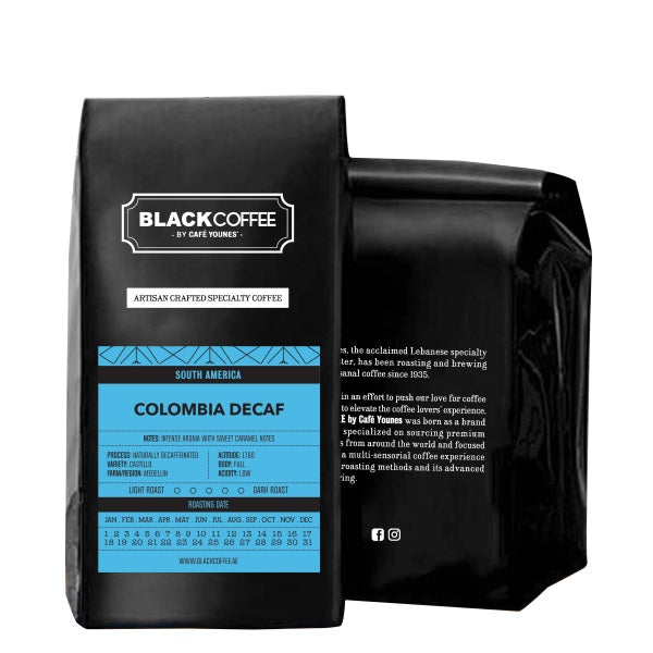 Colombia Decaf - BeanBurds Black Coffee by Cafe Younes Coffee Beans