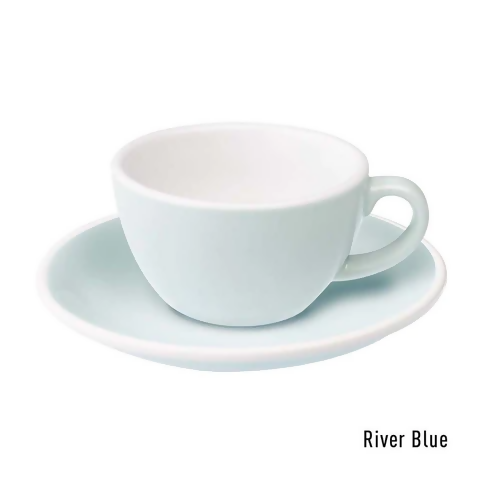 Loveramics Egg Flat White & Saucer 150ml - BeanBurds Saraya Coffee Flat White Cup