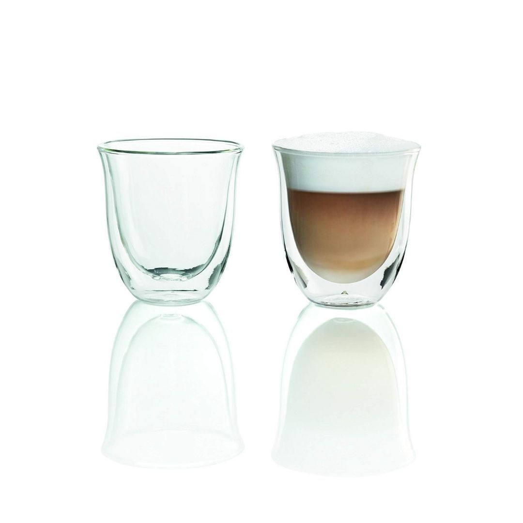 De'Longhi Cappuccino Glasses Set - BeanBurds Jashanmal Coffee & Tea Cups