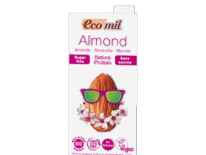 Ecomil Almond Milk Sugar Free Protein (1L) - BeanBurds Organic Foods and Cafe
