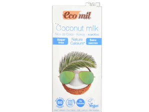 Ecomil Coconut Milk Sugar Free Calcium (1L) - BeanBurds Organic Foods and Cafe