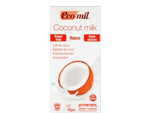 Ecomil Coconut Milk Nature Sugar Free (1L) - BeanBurds Organic Foods and Cafe