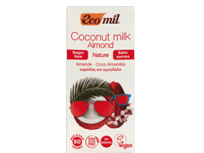 Ecomil Coconut Almond Milk Nature (1L) - BeanBurds Organic Foods and Cafe