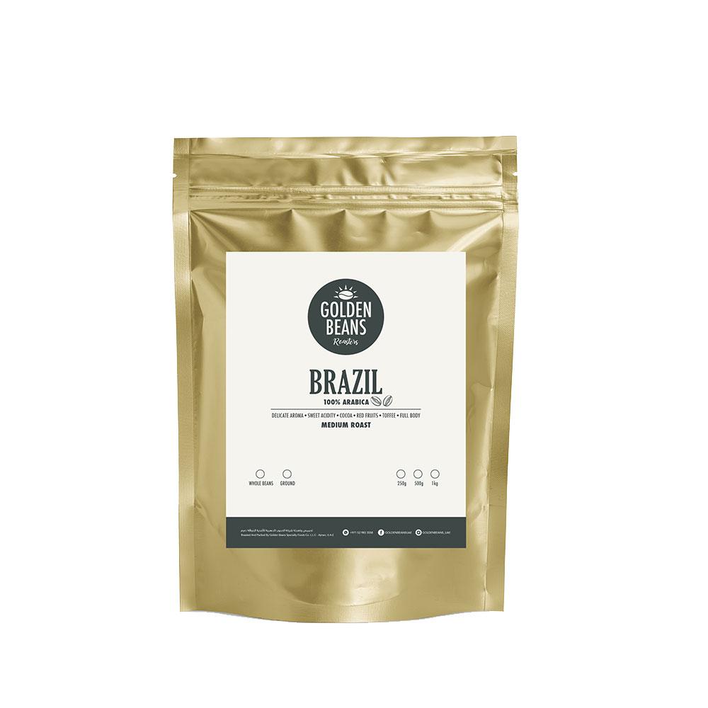 Single Origin 'Brazil' - BeanBurds Golden Beans 250g (10 - 12 cups) / Whole beans