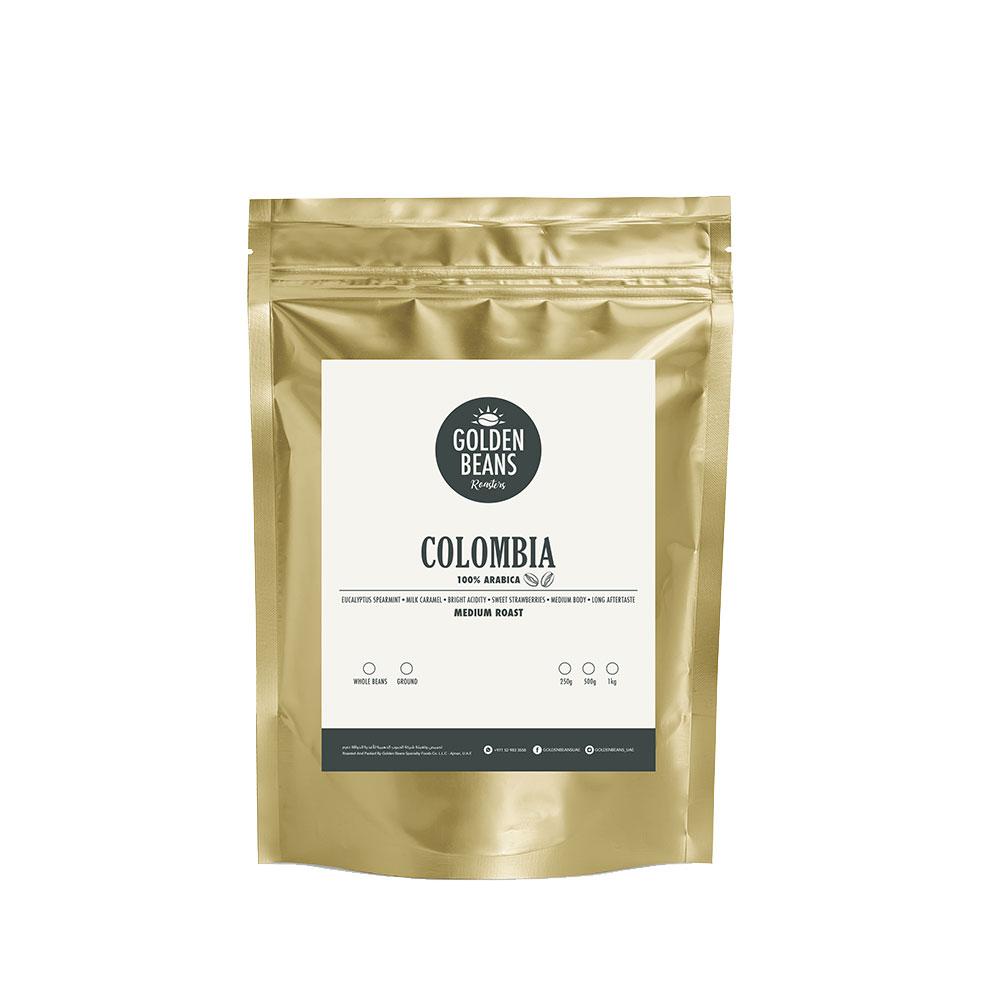 Single Origin 'Colombia' - BeanBurds Golden Beans 250g (10 - 12 cups) / Whole beans