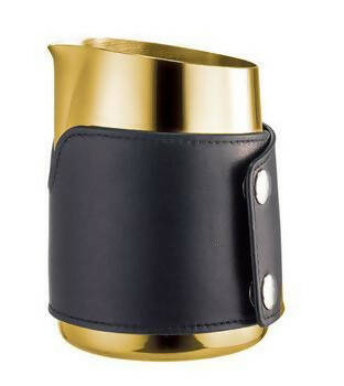 Barista Space Pitcher 450ml Handless - BeanBurds Saraya Coffee Golden Pitcher 450ml Handless