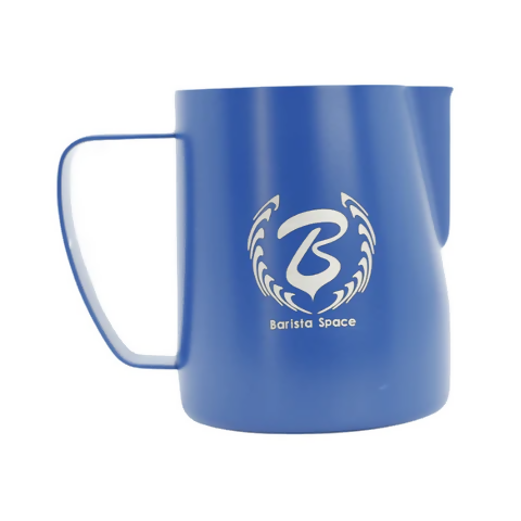 Barista Space Teflon Pitcher 350ml - BeanBurds Saraya Coffee Teflon Blue
