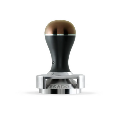 Pesado Tamper w/ Depth Adjuster 58.5mm - BeanBurds Saraya Coffee Black & Bronze Coffee Tamper 58.5mm