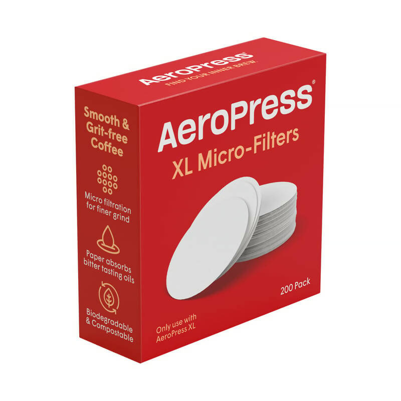 AeroPress - XL Paper Filters - 200pcs - BeanBurds CoffeeDesk Default Title