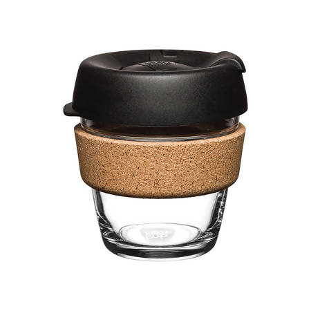 KeepCup Brew Cork XS 180ml - BeanBurds CoffeeDesk Black Cup