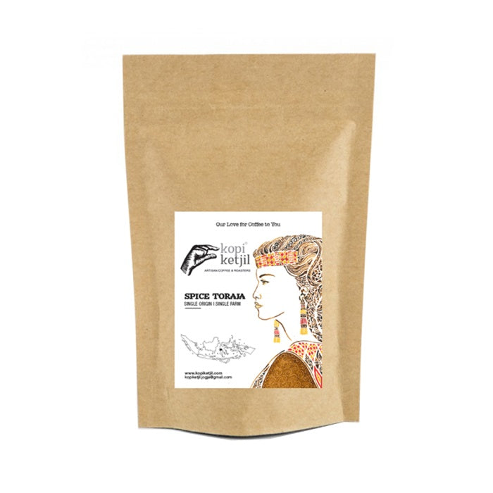 Spice Toraja Uluwai Full Wash - BeanBurds Kopi Ketjil 250g (10 - 12 cups) / Whole beans Coffee Beans