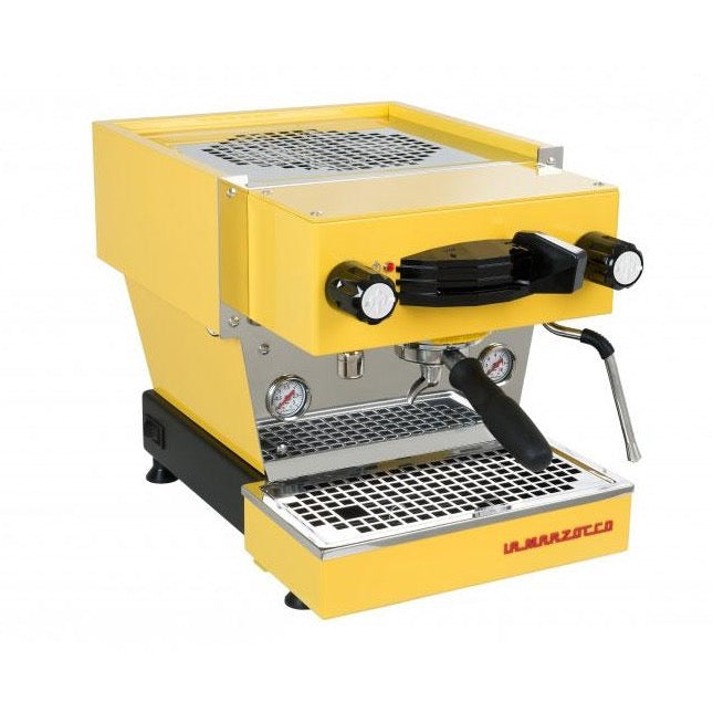La Marzocco Linea Mini 1 Group Coffee Machine - BeanBurds Intellect Coffee Yellow