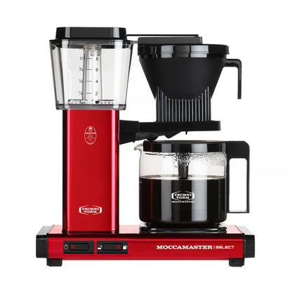 Moccamaster KBG Select - BeanBurds CoffeeDesk Metallic Red Coffee Maker
