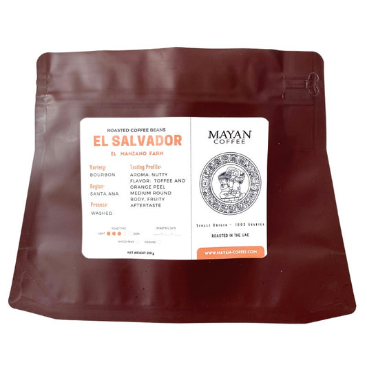 Roasted Coffee Beans El Salvador El Manzano Farm - BeanBurds Mayan Coffee Coffee Beans