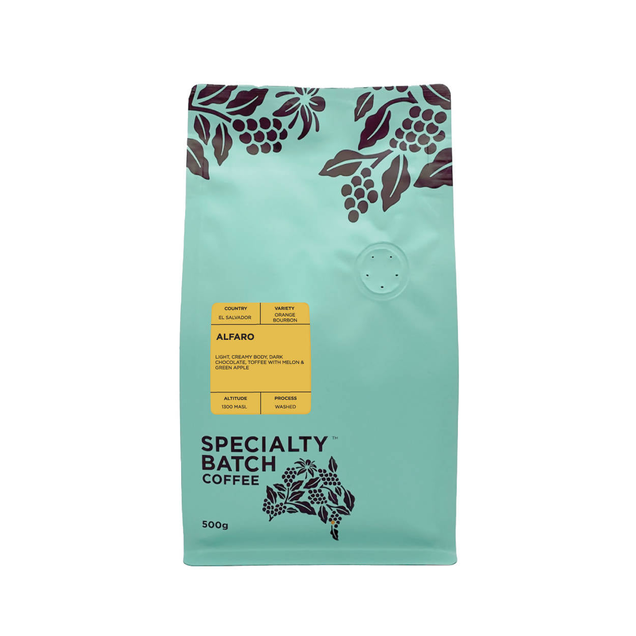 El Salvador Alfaro - Espresso - BeanBurds SPECIALTY BATCH COFFEE 500g ( 20 - 24 cups) / Whole Beans Coffee Beans