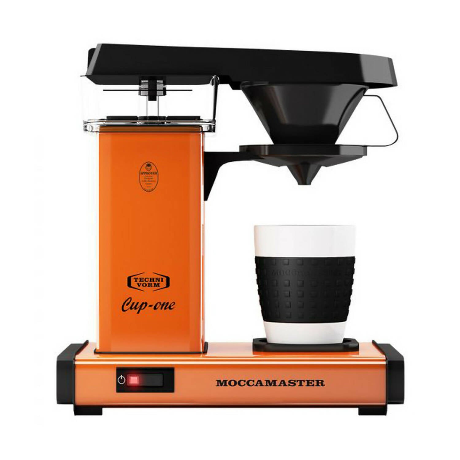 Moccamaster Cup-One Coffee Brewer - Filter Coffee Machine - BeanBurds CoffeeDesk Orange Coffee Maker