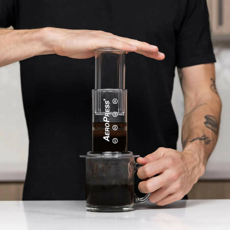 AeroPress - Coffee Maker - Clear - BeanBurds CoffeeDesk Coffee Maker