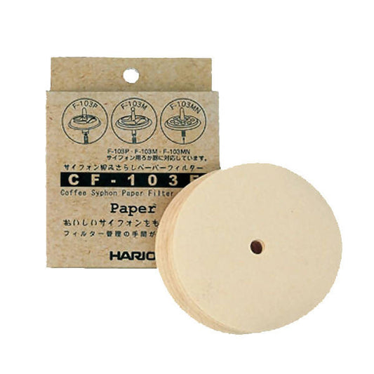 Hario 3x Paper Filter for Hario Syphon Exposed - BeanBurds CoffeeDesk Filter