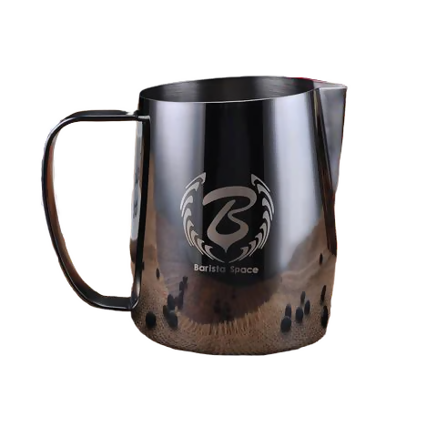 Barista Space Pitcher 450ml - BeanBurds Saraya Coffee light Black 450ml Pitcher