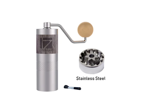 1Zpresso Q2 Series New Version - Heptagonal Burr - BeanBurds Saraya Coffee Hand Grinder