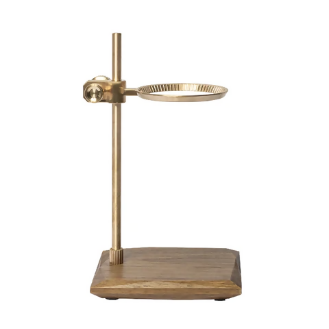 Timemore Muse Pour Over Stand - Brass - BeanBurds Saraya Coffee Pour over stand