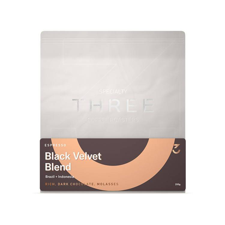 Black Velvet Blend - BeanBurds THREE Specialty Coffee 250g (10 - 12 cups) / Espresso Roast / Whole beans