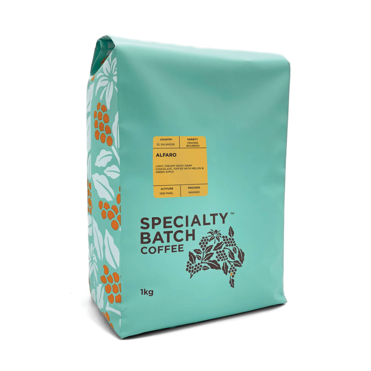 El Salvador Alfaro - Espresso - BeanBurds SPECIALTY BATCH COFFEE 1kg (40 - 48 CUPS) / Whole Beans Coffee Beans