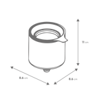 Brew Chamber (Barisieur Attachment) by Joy Resolve - BeanBurds Joy Resolve Default Title Accessories