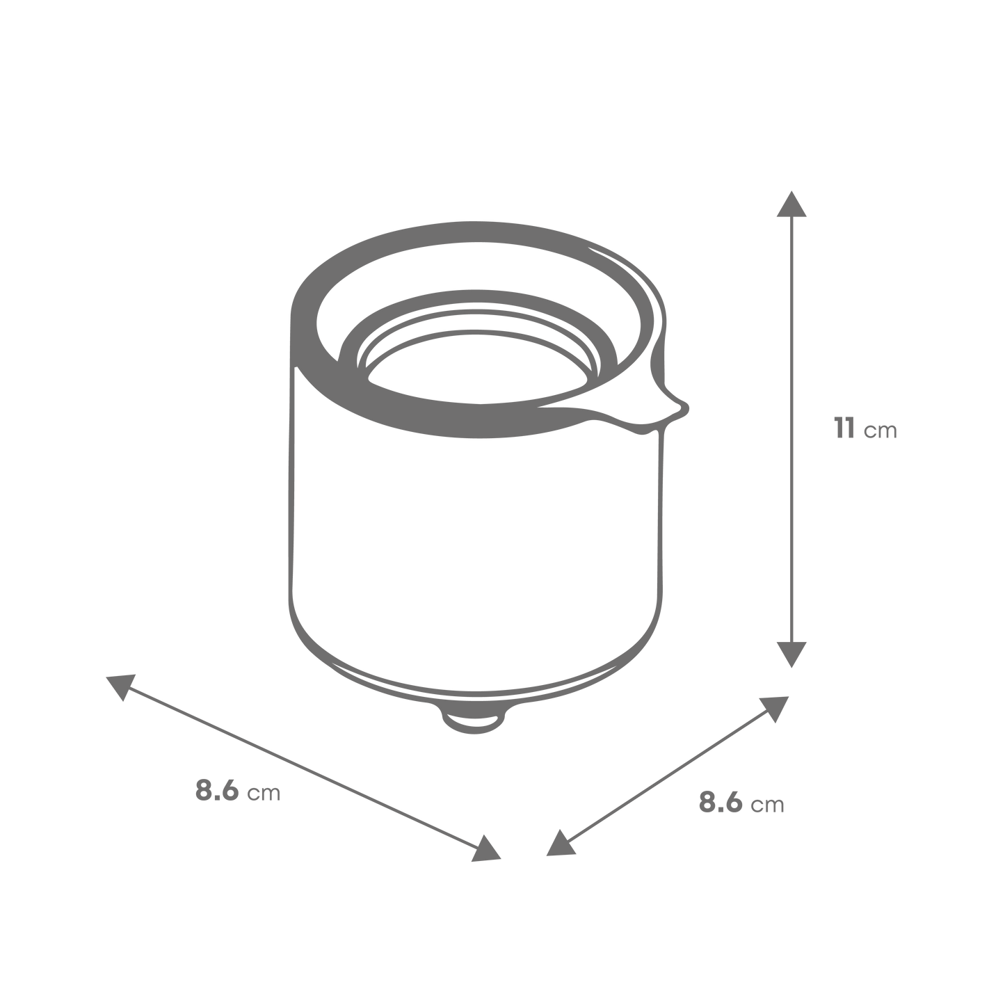 Brew Chamber (Barisieur Attachment) by Joy Resolve - BeanBurds Joy Resolve Accessories