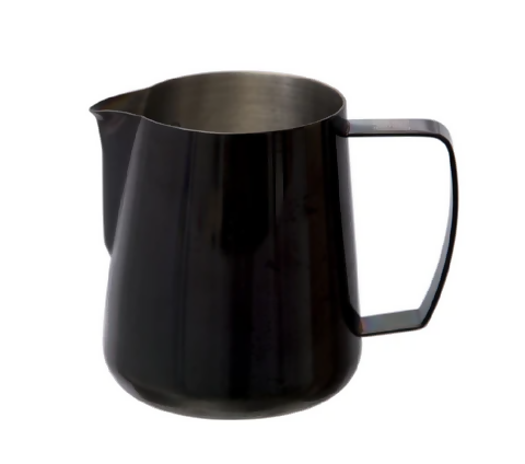 Barista Hustle Precision Milk Pitcher 600ml - Black - BeanBurds Saraya Coffee Milk Pitcher