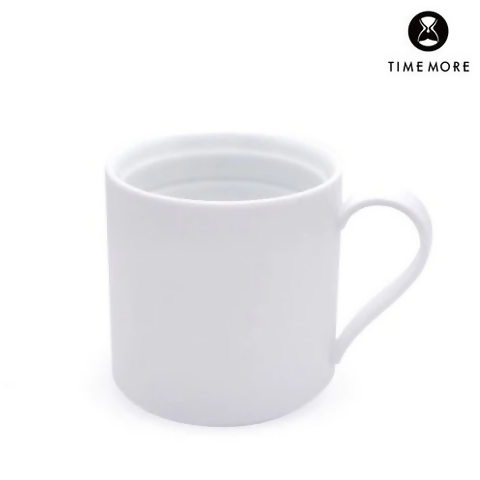 Timemore Ceramic Drip Cup 150ml - White - BeanBurds Saraya Coffee Ceramic Drip Cup